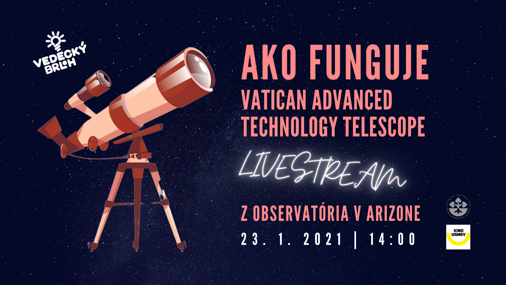 Vedecký brloh ako funguje VATT – Vatican Advanced Technology Telescope