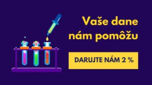 Vedecky brloh 2 % z dane